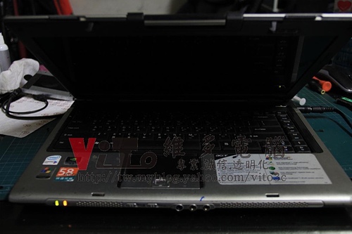 (筆電維修)宏碁 ACER ASPIRE 5572WXMi 開機沒畫面~外接VGA顯示異常~無法開機~開機沒反應維修實例