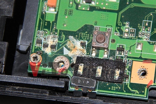 (筆電維修)華碩 ASUS M51K 進水故障~不能過電~無法開機~主機板氧化鏽蝕維修實例