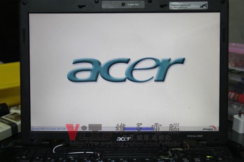 (筆電維修)宏碁 ACER Extensa 4420 開機斷電~無法開機~有時能開機維修實例