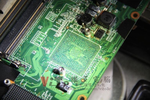 (筆電維修)康柏 COMPAQ B1900 開機沒畫面~開機沒反應~無法開機維修實例
