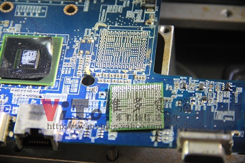 (筆電維修)惠普 COMPAQ CQ40-411AX 過熱當機~不定時當機停格~北橋初期故障導致當機問題維修實例