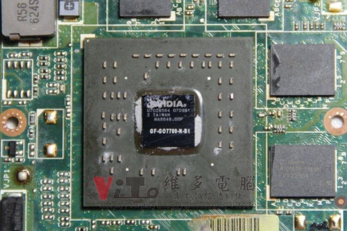(筆電維修)華碩 ASUS A8J 顯卡開機畫面反白~開機白屏~獨立顯卡維修實例 (圖多)