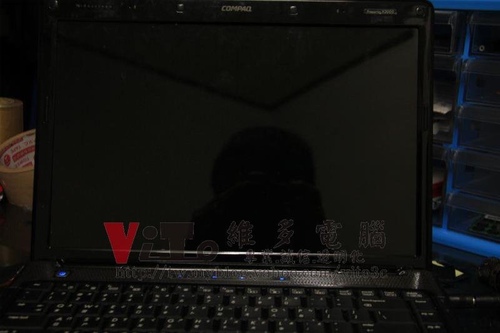 (筆電維修)惠普 COMPAQ Presario V3000(V3115AU) 開機電源燈亮~但沒畫面顯示~無法開機維修實例