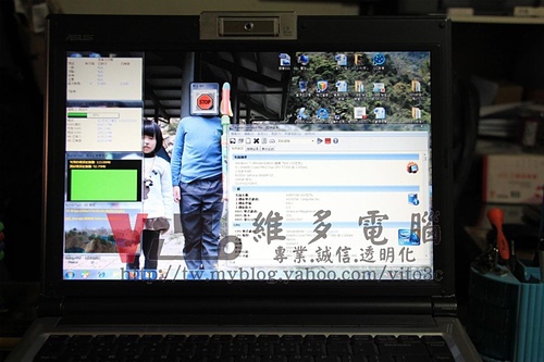 (筆電維修)華碩 ASUS F8SV 畫面分割位移~多個畫面顯示異常~顯示卡故障維修實例 (筆電維修)華碩 ASUS F8SV 畫面分割位移~多個畫面顯示異常~顯示卡故障維修實例