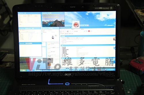 (筆電維修)宏碁 ACER ASPIRE 5930G 過熱當機~開機沒畫面~無法安裝作業系統~一直重開機維修實例