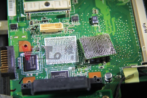 (筆電維修)華碩ASUS F6VE 顯卡故障沒畫面~開機沒畫面~無法開機~ATI顯卡維修實例