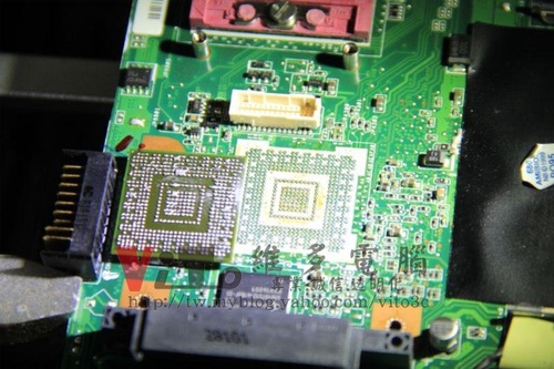 (筆電維修)華碩 ASUS F6S NVIDIA 9300顯卡故障通病~開機六畫面~過熱無法開機維修實例