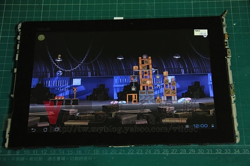 (平板電腦維修)華碩 ASUS Eee PAD TF101 面板破裂~觸控板破裂維修實例