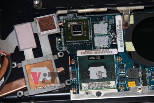 (筆電維修)華碩 ASUS W7J 開機白畫面~畫面線條~顯卡故障維修實例 (筆電維修)華碩 ASUS W7J 開機白畫面~畫面線條~顯卡故障維修實例