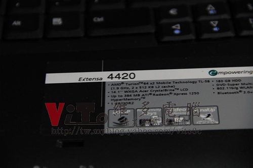 (筆電維修)宏碁 ACER EXTENSA 4420 無法開機~開機沒畫面~一直重新開機維修實例