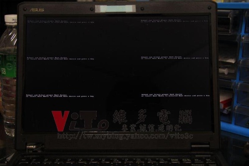 (筆電維修)華碩 ASUS F6S NVIDIA 9300顯卡故障通病~開機六畫面~過熱無法開機維修實例