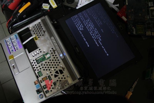 (筆電維修)微星 MSI PX210 過電不開機~無法開機維修實例