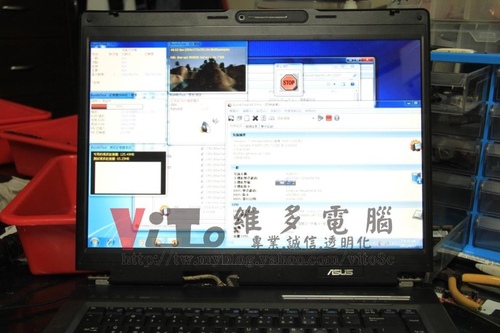 (筆電維修)華碩 ASUS A6J 過電無法開機~按開機件沒反應~不能開機~無法開機維修實例