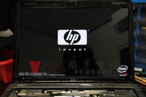 (筆電維修)惠普 HP HP Pavilion DV2000 (DV2224TX) 開機一長兩短聲~NVIDIA顯卡過熱故障~開機沒畫面為修實例