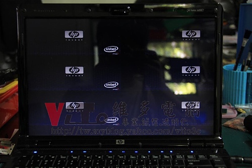 (筆電維修)惠普 HP DV2700 (DV2709TX) 畫面分格~多重畫面~顯卡過熱故障通病~無法進作業系統維修實例 (筆電維修)惠普 HP DV2700 (DV2709TX) 畫面分格~多重畫面~顯卡過熱故障通病~無法進作業系統維修實例