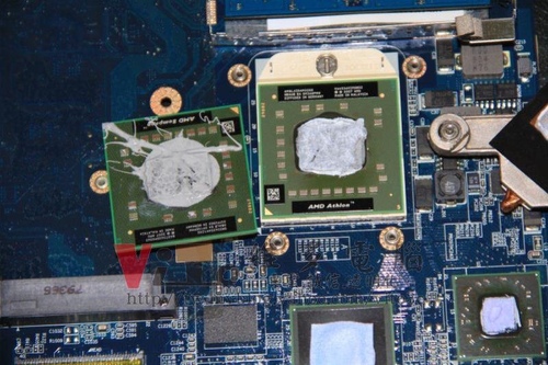 (筆電維修)惠普 COMPAQ Presario CQ40 開機後燈號閃爍~Caps lock與scroll同時閃爍~無法開機維修實例