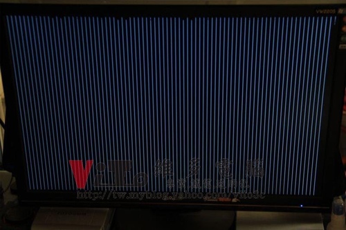 (筆電維修)華碩 ASUS F5V 顯卡故障導致開機沒畫面~無法開機~外接螢幕有線條產生維修實例