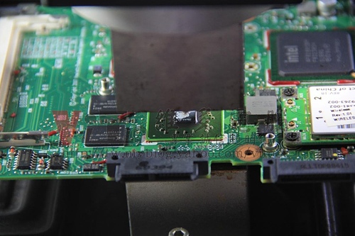 (筆電維修)康柏 COMPAQ 6531S 開機沒畫面~顯示卡故障~畫面破圖維修實例 (筆電維修)康柏 COMPAQ 6531S 開機沒畫面~顯示卡故障~畫面破圖維修實例