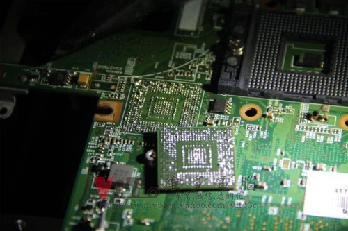 (筆電維修)惠普 HP DV2000 多災多難的顯卡維修實例