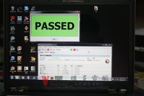 (筆電維修)華碩 ASUS F3S 開機多重畫面~六個畫面顯示異常維修實例
