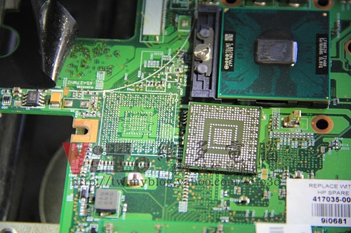 (筆電維修)惠普 HP DV2000 (DV2018TX) 一長兩短故障音~無法開機~沒畫面顯示~NVIDIA顯卡故障維修實例