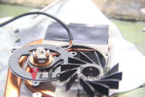 (筆電維修)華碩 ASUS W7J 開機有聲無影~NVIDIA GO7400過熱故障通病維修實例