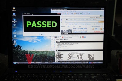 (筆電維修)惠普 COMPAQ Presario V3000(V3115AU) 開機電源燈亮~但沒畫面顯示~無法開機維修實例