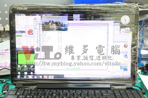 (筆電維修)華碩 ASUS K50I (K50ID) 常常當機~自動關機~藍底白字重開機~主機板供電異常維修實例