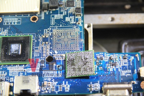 (筆電維修)惠普 COMPAQ CQ40-411AX 故障燈號閃爍~無法開機~開機沒畫面維修實例