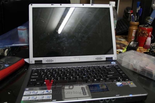 (筆電維修)微星MSI S420 過電不開機~電源燈恆亮維修實例