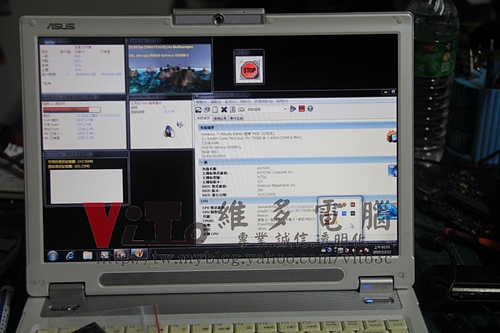 (筆電維修)華碩 ASUS W7SG 開機有聲音沒影像~顯示卡故障黑畫面~開機有背光沒畫面~無法開機維修實例 (筆電維修)華碩 ASUS W7SG 開機有聲音沒影像~顯示卡故障黑畫面~開機有背光沒畫面~無法開機維修實例