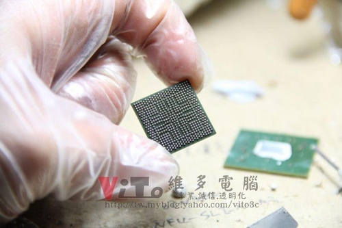 (主機板維修)技嘉 MA74GM-S2H 過電~無法開機維修實例