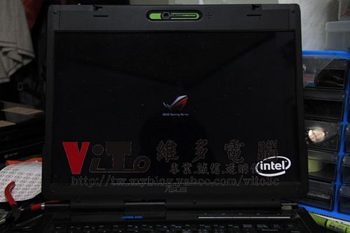 (筆電維修)華碩 ASUS G1S 有開機音效但沒畫面顯示~顯示卡過熱故障通病~無法開機~開機黑屏背光恆亮維修實例