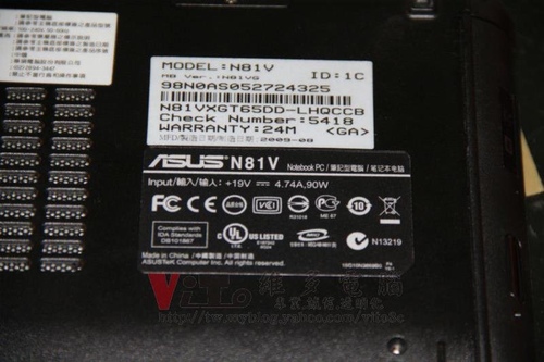 (筆電維修)華碩 ASUS N81V 開機沒反應~開機沒動作~沒畫面維修實例