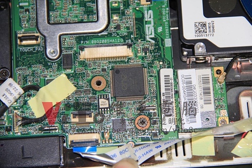 (筆電維修)華碩 ASUS Eee PC 1005HA 無法開機~按開機鍵沒反應~不能開機維修實例