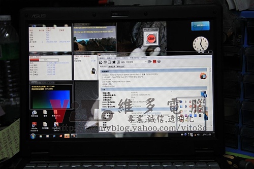 (筆電維修)華碩 ASUS F6VE 開機沒畫面~開機黑畫面~無法顯示~ATI顯示卡故障維修實例