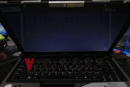 (筆電維修)宏碁 ASPIRE 5572 WXMi 開機有背光~沒畫面顯示~7300顯卡故障通病維修實例