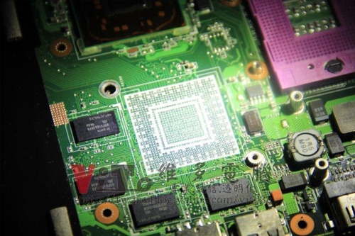 (筆電維修)華碩 ASUS F83V GT220M顯卡故障導致黑屏~開機沒畫面~無法開機維修實例