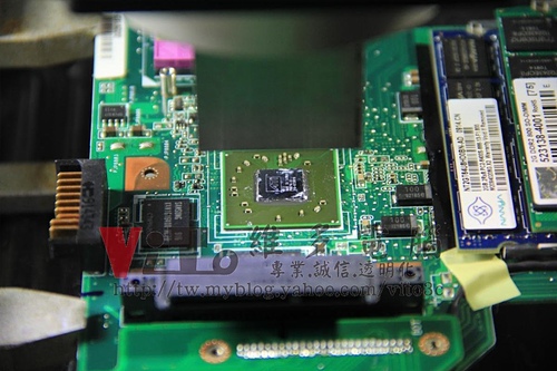 (筆電維修)華碩 ASUS F6VE 開機沒畫面~開機沒反應~無法開機~不能開機~顯卡故障維修實例