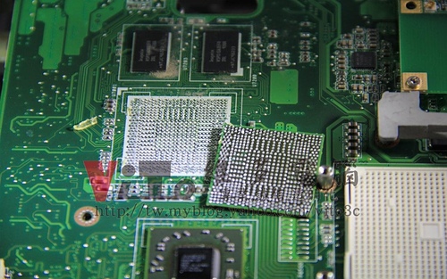 (筆電維修)華碩 ASUS K40AB 開機沒畫面~開機沒反應~開機後風扇狂轉~黑屏無法開機維修實例