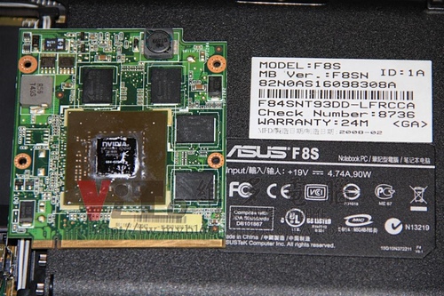 (筆電維修)華碩 ASUS F8SN 開機沒畫面~開機黑屏~黑畫面不能開機~顯示卡故障通病維修實例 (筆電維修)華碩 ASUS F8SN 開機沒畫面~開機黑屏~黑畫面不能開機~顯示卡故障通病維修實例