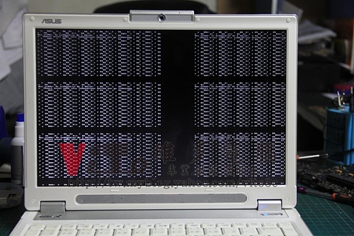(筆電維修)華碩 ASUS W7S 畫面多格~畫面條紋亂碼~顯示卡過熱故障通病維修實例 (筆電維修)華碩 ASUS W7S 畫面多格~畫面條紋亂碼~顯示卡過熱故障通病維修實例