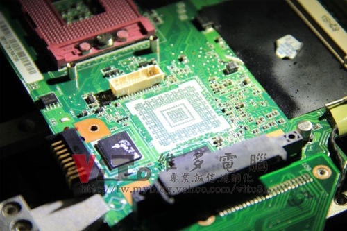 (筆電維修)華碩 ASUS F6S NVIDIA 9300顯卡故障通病~開機六畫面~過熱無法開機維修實例