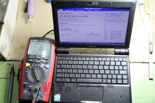 (筆電維修)華碩 ASUS Eee PC 900 不過電不開機~插電沒反應維修實例