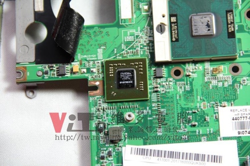 (筆電維修)惠普 HP Pavilion dv2000 (DV2224TX) 開機畫面線條~顯卡過熱故障維修實例