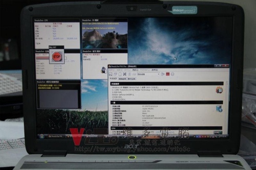 (筆電維修)宏碁 ACER ASPIRE 4520G 開機有背光但無畫面顯示~獨顯8400M故障維修實例