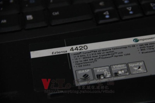 (筆電維修)宏碁 ACER Extensa 4420 開機斷電~無法開機~有時能開機維修實例