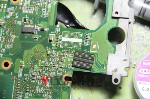 (筆電維修)惠普 HP DV2000 多災多難的顯卡維修實例