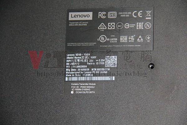 LENOVO V310-15ISK