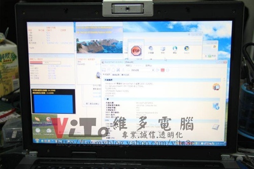 (筆電維修)華碩 ASUS F5V 顯卡故障導致開機沒畫面~無法開機~外接螢幕有線條產生維修實例